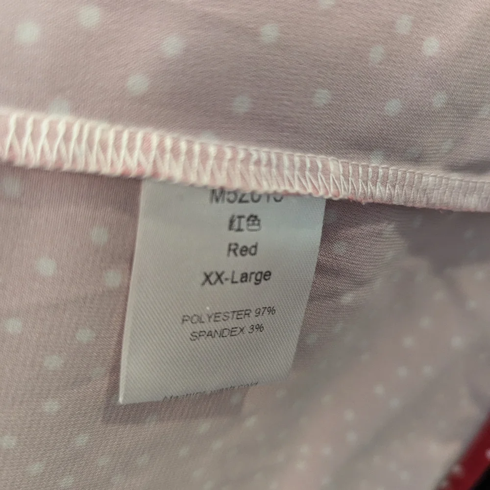 Women's red XXL blouse - Picture 4 of 4
